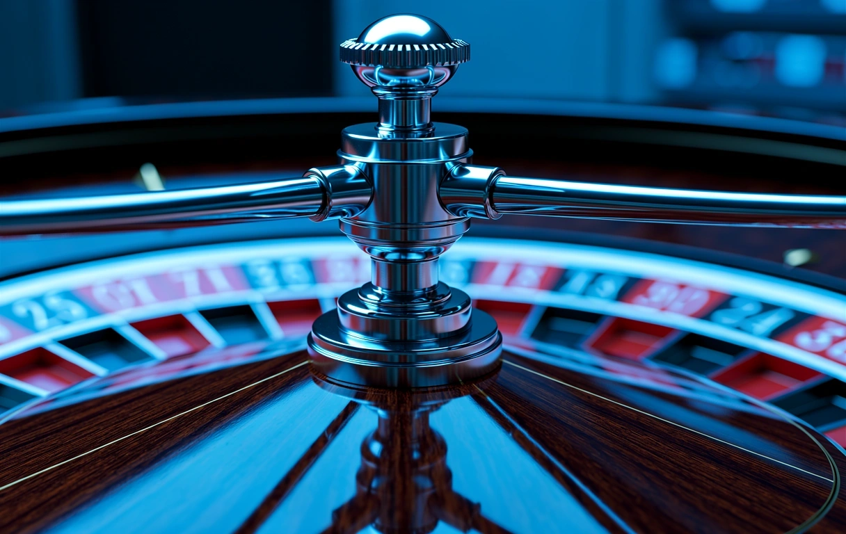 Detalle de mesa de juego profesional
